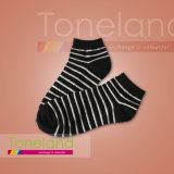 Women Striped Low Cut Socks (WSE0028)