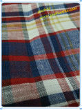 Pure Linen Yarn Dyed Checked Fabric