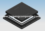 SMC Manhole Cover with Clear Open 600x600 (D400)