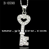 Handmade Trendy Silver Jewellery for Love Key (B-0590)