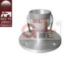 Quick Change Coupler with Round Tube Joint Flange