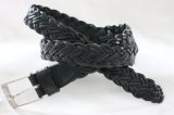 Fashion Braided Knitted Leather Belt