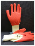 Latex Crinkled Work Glove Hylc002