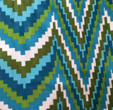 Contemporary Geometric Fashion Printed Chenille Armchair Fabric