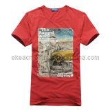 Red Short Sleeve T-Shirt / Et-0705