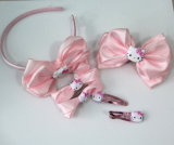 Hello Kitty Fashion Hair Accessories Set -Hello Kitty Beadband and Hair Clip Sets