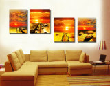 High Quality Sunset Sunrise Canvas Prints for Dining Room