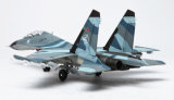 Su-30 1: 48 Heavy Fighter Jet Model Camo/Gray Soviet Style Military Collections Aviation Gifts