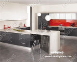 International Design Lacquer Kitchen Cabinet High Gloss with Cabinet Doors