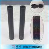 Colorful Barrel with Rubber Hot Selling Pencil Stationery