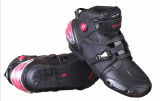 Motorcycle Boots Black Wear-Resistant Motor Accessories