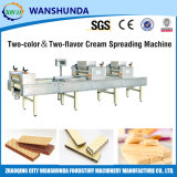 Cream Spreading Machine Two-Color and Two-Flavor