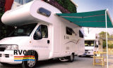 New (RV) Recreational Vehicle Awning with Polyester Fabric