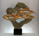 Transparent Abstract Sculpture