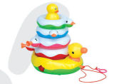 Plastic Baby Toy Fun Duck Toys (H6233019)
