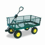High Quality Steel Meshed Garden Tool Cart (TC4211)