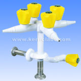 Quadruple Outlet Value for Lab Special Purpose Gas Valve and Nozzle