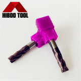 HRC60 Tungsten Carbide Flat End Mills for Cutting Stainless Steel