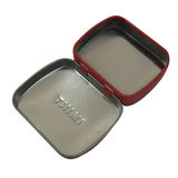 Higed Lid Small Tin Box for Candy