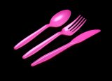 Pink Disposable Cutlery Set