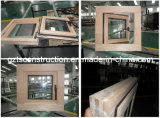 Customzied Timber/Wood/Wooden Tempered Glass Casement Window
