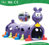 Purple Color Drilling Plastic Equipment Small Kids Crawling Plastic Toys