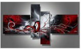 Modern Framed Abstract Oil Painting Reproduction on Canvas (XD4-020)