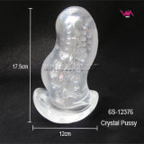 Crystal Pussy, Adult Toys for Man Masturbation, Open Sex Photo