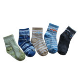 Anti-Slip Designed Baby Boy Cotton Socks Bs-90