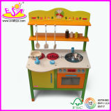 2015 Cartoon Cooking Play Set Toys, Kid Pretend Play Cook Wooden Kitchen Toy, High Quality Wooden Kitchen Toy Cooking Set Wj278617