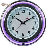 Double Ring Neon Wall Clock
