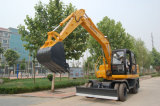 CE Approved Hydraulic Wheel Excavator (HTL120-9)