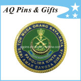 Challenge Coin with Soft Enamel in Gold Plating