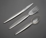 ISO Confirmed Jx181 Clear Wholesale Plastic Cutlery Tableware