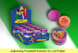 Coolsa Crazy Mini Bubble Gum Roll in Round Plastic Box