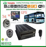 4CH 4G 3G Mdvr Ts-910 Sdi 4CH 1080P Car Mobile DVR GPS Fleet Management Software