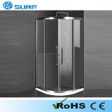 Sect Shape Shower Enclosure with Double Sliding Door- (SF9F001)