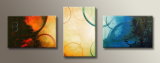 Canvas Art Abstract Oil Painting for Bedroom