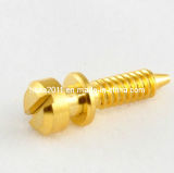 Custom Machined Gold Plated Intonation Screws Bolts for Guitar Parts