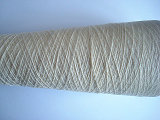 Soybean Semi Worsed Spun Yarn -Bleachd White