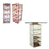 Eco-Friendly Storage Organizer with Nonwoven Hanging Closet Storage Organizer-Customized
