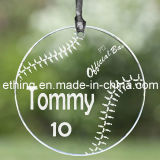 Personalized Sport Glass Souvenir Gift for Christmas Tree Ornaments