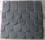 Fish Scale Black Roofing Slate