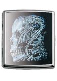 C602C EXPOXY Metal Cigarette Case star steel Promotional Gifts