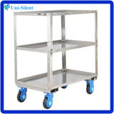 300kg Stainless Steel Platform 3 Shelf Hand Trolley (US/ST300-T3)