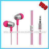 Fashionable Flat Cable Earphones for Music