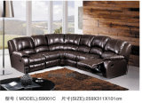 Modern Home Furniture Leather Recliner Sofa (S9001c)