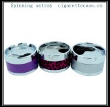 Gossip Windproof Ashtray Promotion Gift with Leather Sticker