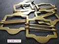 Metal Buckles for Strap by Antique Brass Finishing