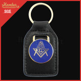 Leather Masonic Key Chain (HBMS006)